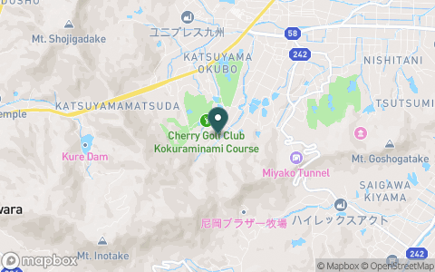 チェリーゴルフ小倉南コースの地図