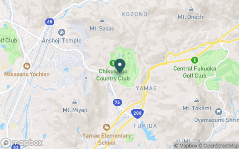 筑紫野カントリークラブの地図