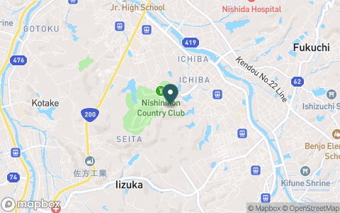 西日本カントリークラブの地図