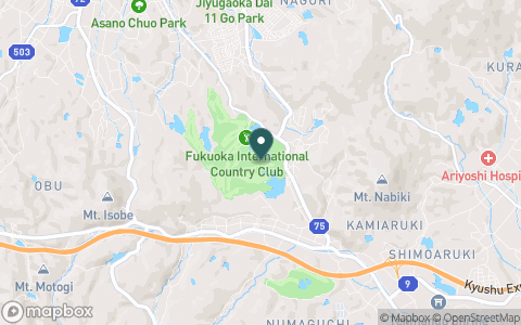 福岡国際カントリークラブ【ＰＧＭ】の地図