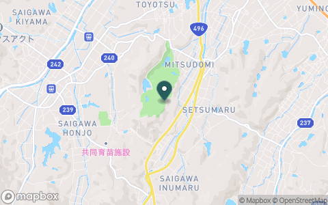 京都カントリー倶楽部（福岡県）の地図