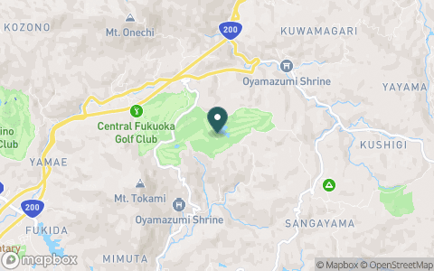 夜須高原カントリークラブの地図