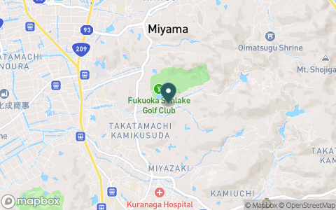 福岡サンレイクゴルフ倶楽部の地図