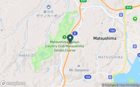 松島チサンカントリークラブ　松島・仙台コース【ＰＧＭ】の地図