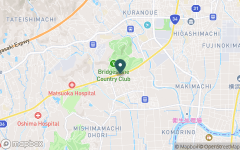 ブリヂストンカンツリー倶楽部の地図