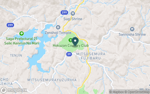 北山カントリー倶楽部の地図