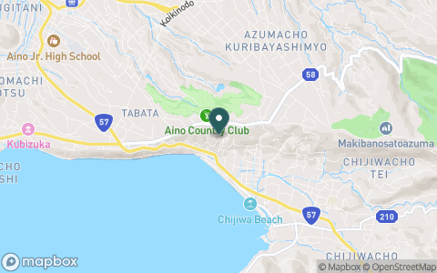 愛野カントリー倶楽部の地図