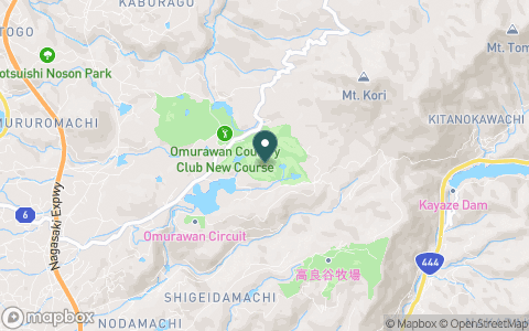 大村湾カントリー倶楽部　オールドコースの地図