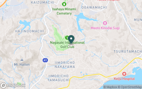 長崎国際ゴルフ倶楽部の地図