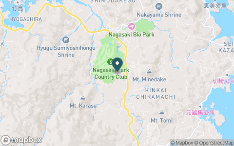 長崎パークカントリークラブ【アコーディア・ゴルフ】の地図