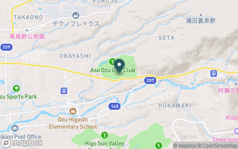 阿蘇大津ゴルフクラブ【アコーディア・ゴルフ】の地図