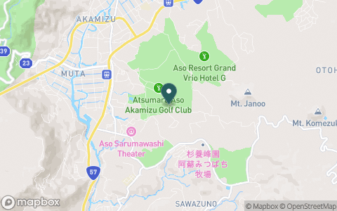 赤水ゴルフリゾート（旧：あつまる阿蘇赤水ゴルフ倶楽部）の地図