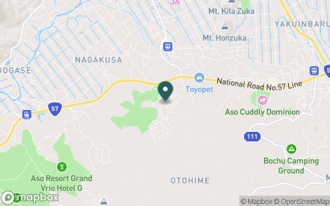 コスギリゾート阿蘇ハイランドゴルフコースの地図