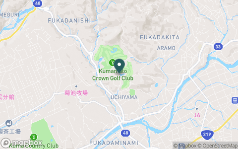 熊本クラウンゴルフ倶楽部の地図