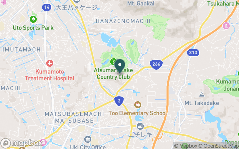 あつまるレークカントリークラブの地図