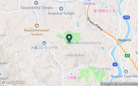 フォレスト南関ゴルフクラブ（旧：中九州カントリークラブ）の地図