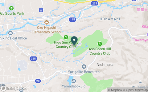 肥後サンバレーカントリークラブの地図