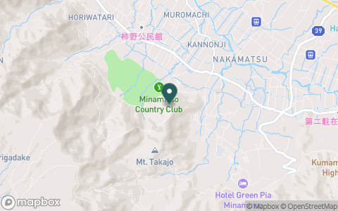 南阿蘇カントリークラブの地図