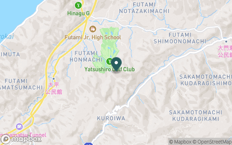 八代ゴルフ倶楽部の地図