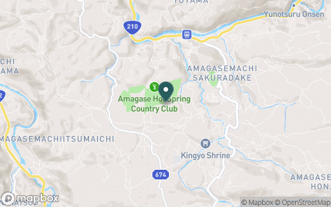 天瀬温泉カントリークラブ【アコーディア・ゴルフ】の地図