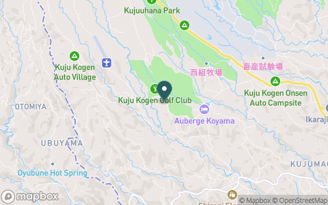 久住高原ゴルフ倶楽部の地図