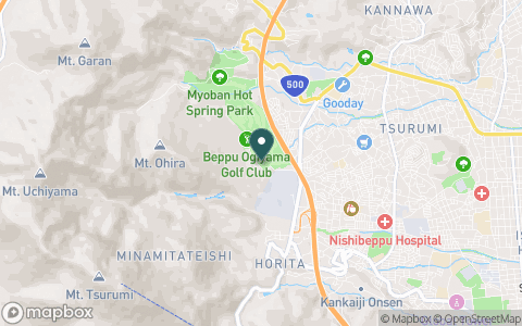 別府扇山ゴルフ倶楽部の地図