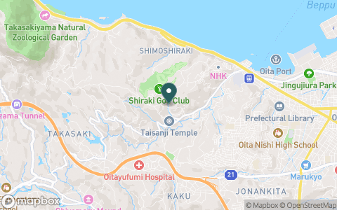 白木ゴルフ倶楽部の地図