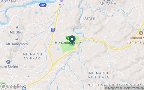 三重カントリークラブ（大分県）の地図