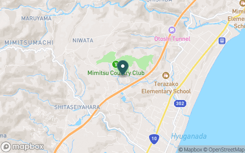 美々津カントリークラブの地図