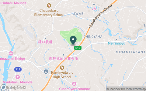 宮崎座論梅ゴルフクラブの地図