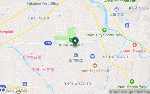 出水ゴルフクラブの地図