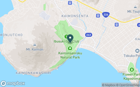 いぶすきゴルフクラブの地図