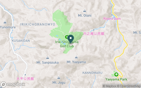 入来城山ゴルフ倶楽部【ＰＧＭ】の地図