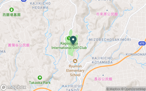 鹿児島国際ゴルフ倶楽部の地図