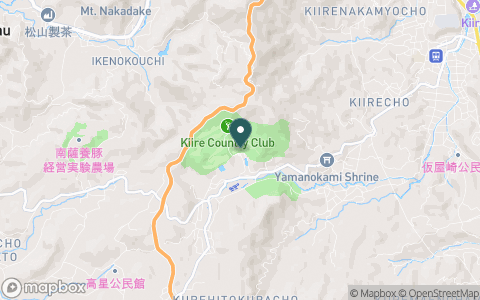 喜入カントリークラブの地図