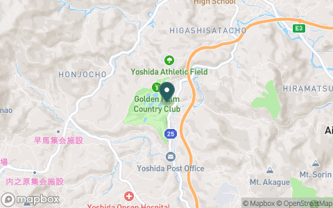 ゴールデンパームカントリークラブの地図