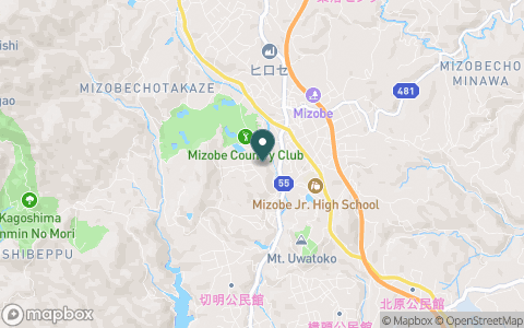 溝辺カントリークラブの地図