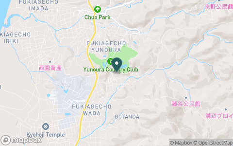 湯の浦カントリー倶楽部【アコーディア・ゴルフ】の地図