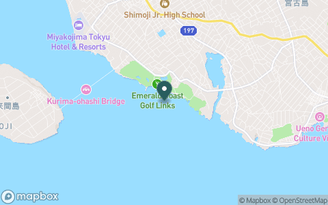 エメラルドコーストゴルフリンクスの地図