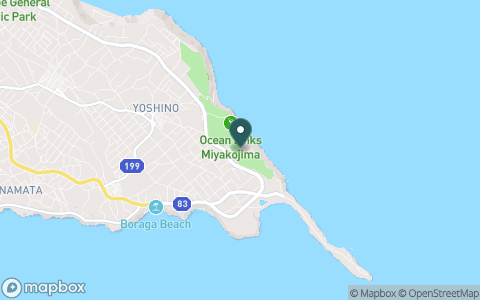 オーシャンリンクス宮古島の地図