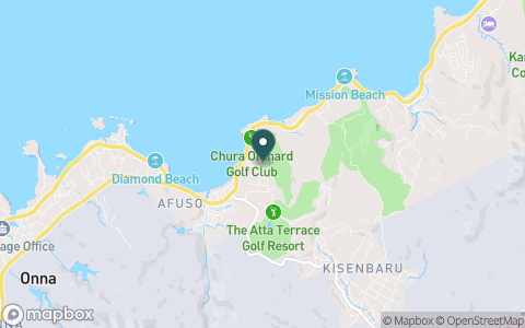 美らオーチャードゴルフ倶楽部の地図