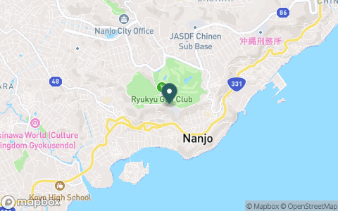 琉球ゴルフ倶楽部の地図