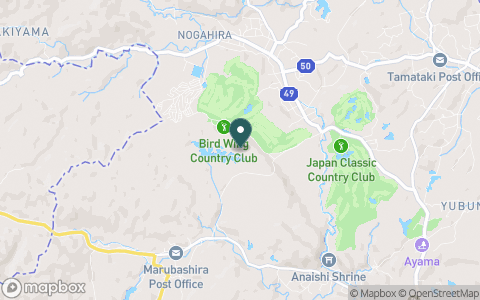 バードウィングカントリークラブの地図