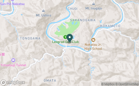 レオグラードゴルフクラブの地図