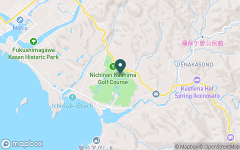 日南串間ゴルフコースの地図