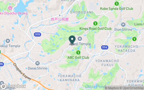 グランドオークプレイヤーズコースの地図