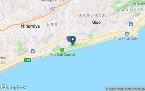 大磯ゴルフコースの地図