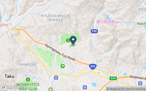 ＮＩＮＥ　ＳＴＯＮＥ　ＧＯＬＦ　ＣＬＵＢ（旧：天山カントリークラブ　北コース）の地図