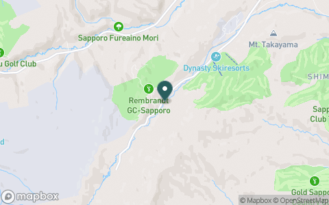 レンブラントゴルフ倶楽部札幌の地図