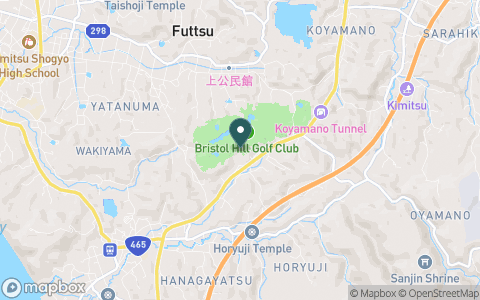 ブリストルヒル　ゴルフクラブの地図